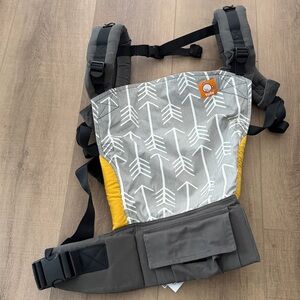 Tula Carrier Wrap Gray and Yellow Lightly Used